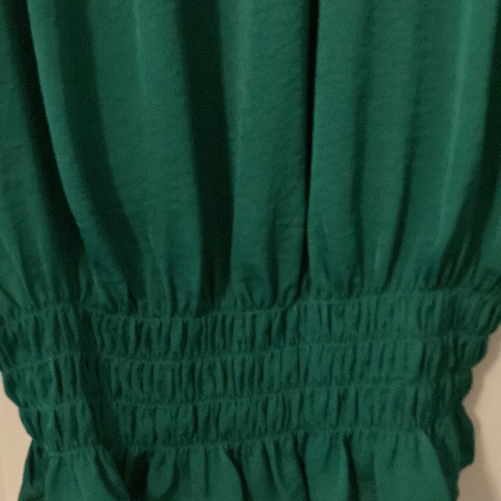 Alfani Women’s Long Sleeve Emerald Green Blouse (Size:XL) - Picture 3 of 6